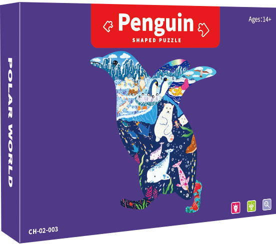 Kids Paper Cardboard Irregular pieces shape 100 150 180 200 pcs Custom Animal Jigsaw Puzzle