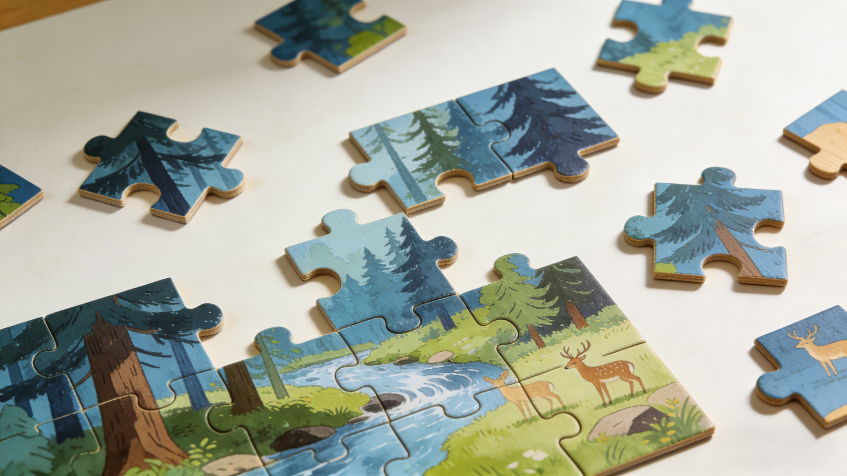 ​How To Keep A Wooden Puzzle Together？