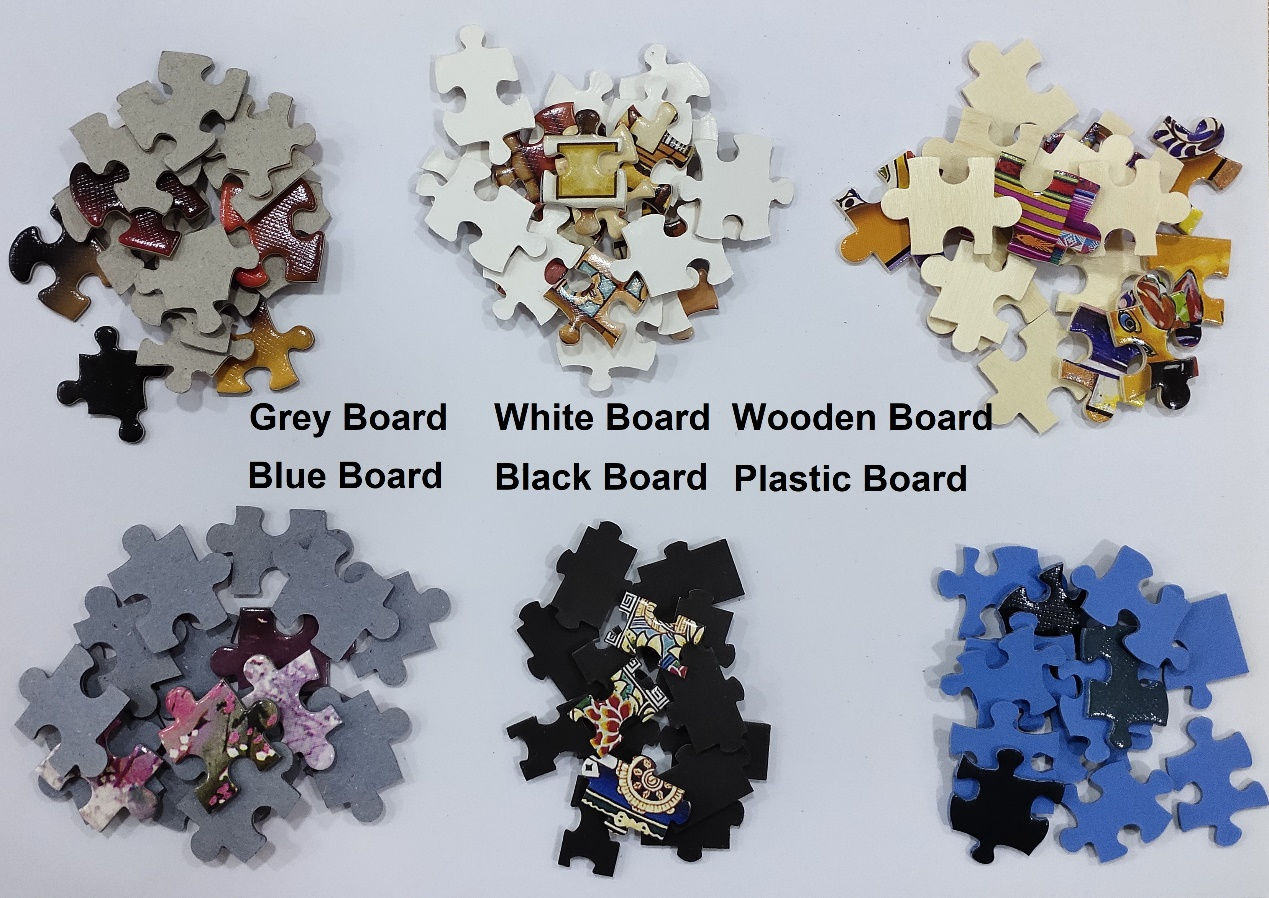 custom jigsaw puzzle material