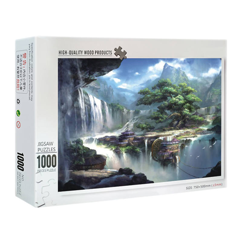Custom Jigsaw Puzzles 500 1000 1500 2000 Pieces Adult's Game Best wooden Jigsaw Puzzles Adults