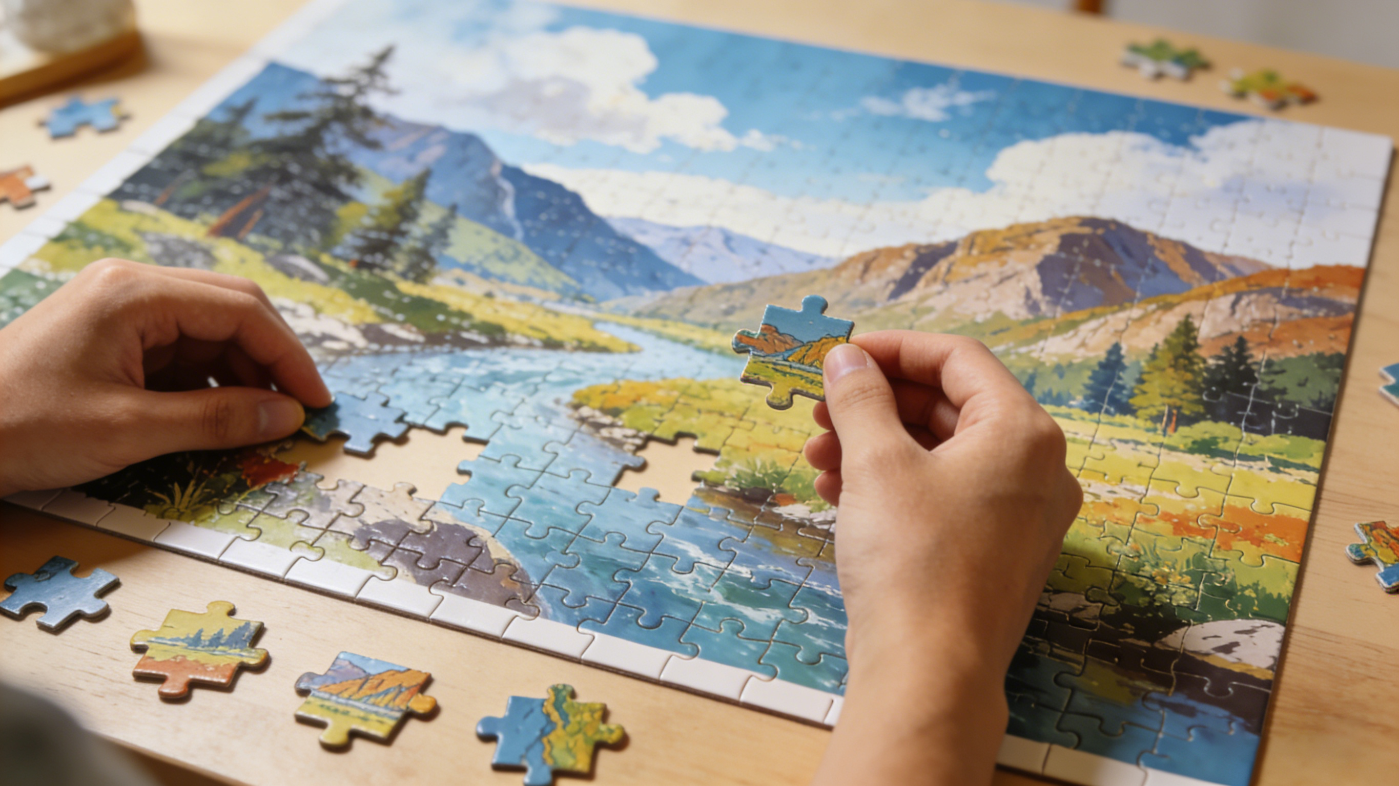 How To Hang A Jigsaw Puzzle？