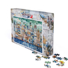 Puzzle Custom 1000 Pieces Paper eska Blue Cardboard Adults Jigsaw Puzzle For Teens