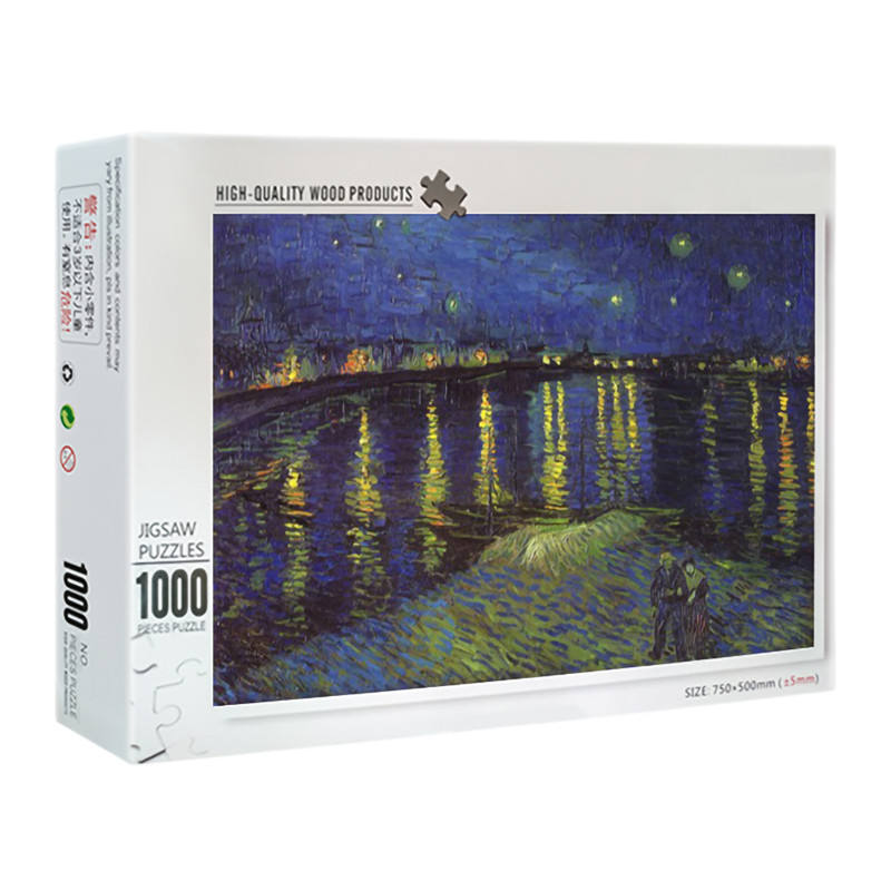 1000 Pieces Customized Paper Board Signature Collection Jigsaw Puzzle
