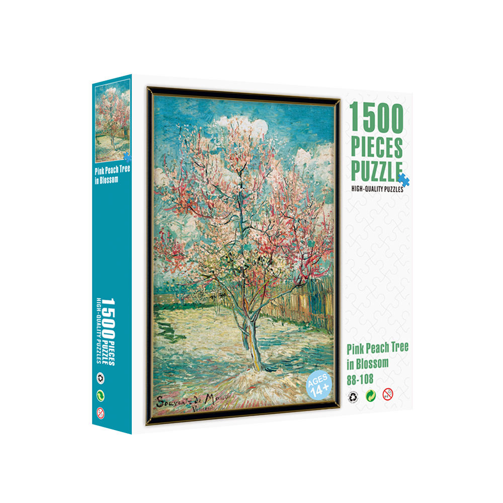 Cardboard Promotional Intelligence Custom Puzzle Jigsaw 1500 Pieces For Joy
