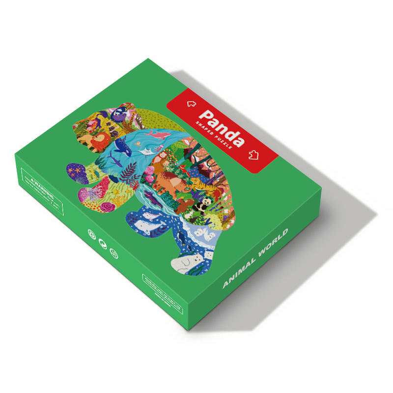 Wholesale Children Games Personalized Custom Paper 50 80 100 150 180 200 Pieces Jigsaw Puzzles