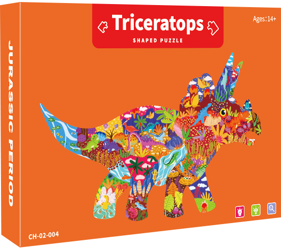 Cardboard puzzle jigsaw Promotional Custom jigsaws puzzles manufacturers kids For Joy