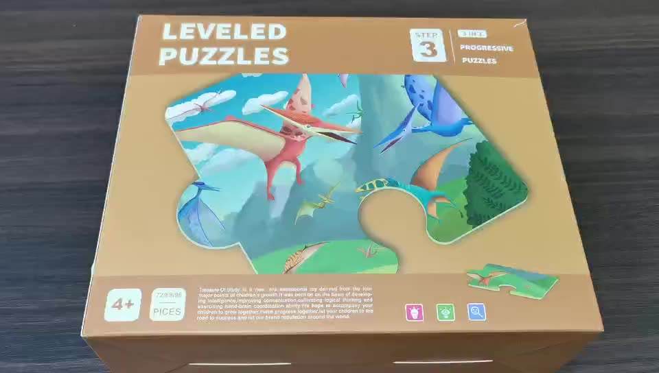 Outdoor Activities Sixth Levels puzzles Child Educational Toys Paper different stages Jigsaw Puzzles for kids