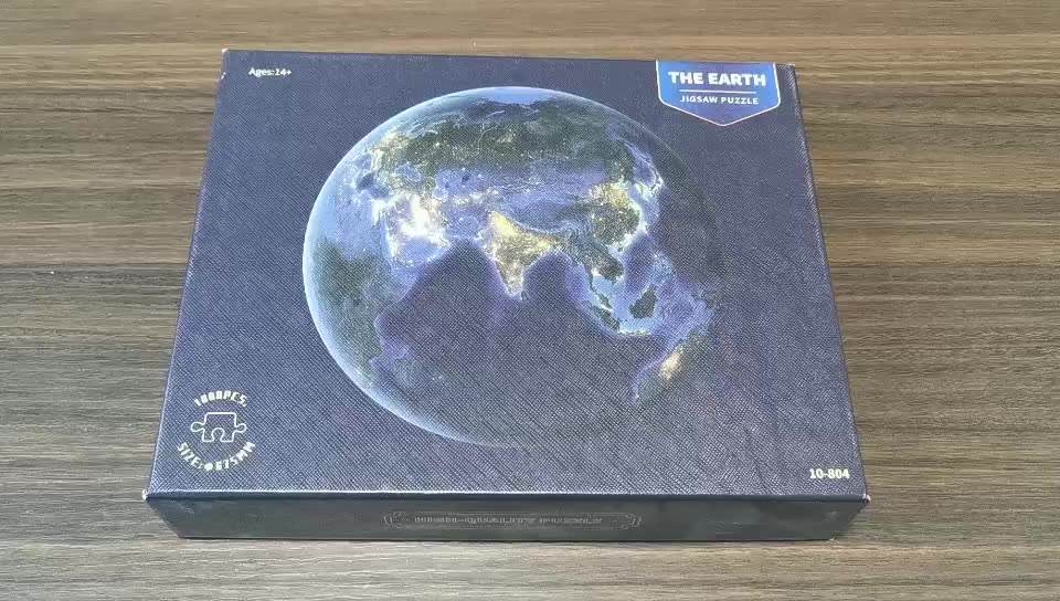 Hot Sale High Quality Ready To Ship Round Paper 1000pcs Jigsaw Puzzles For Adults.
