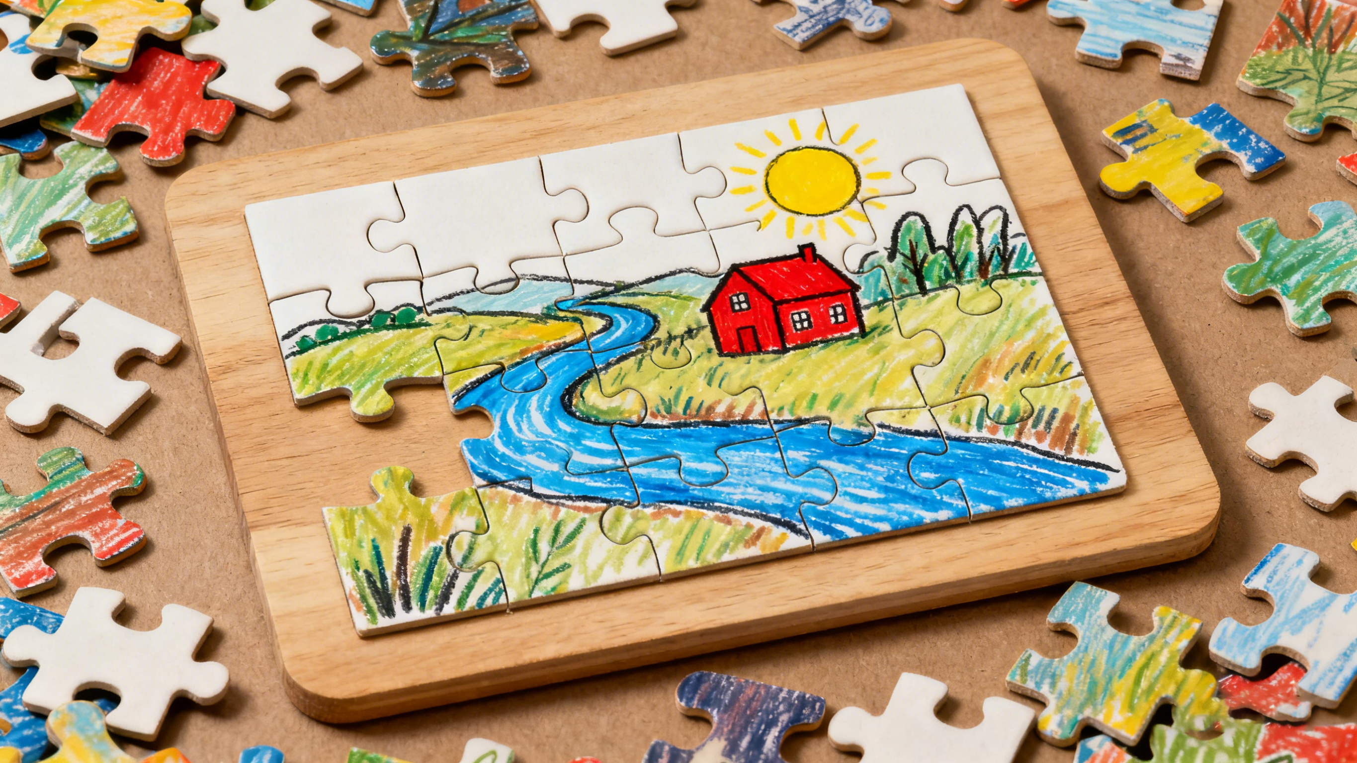 When were jigsaw puzzles invented?