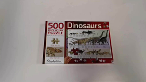 High Quality 2022 Accept Custom Logo Dinosaur 500 pcs Jigsaw Puzzles For kids and adult
