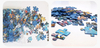 Custom Educational Children Toys 200 1000 Pieces Blue Cardboard Paper Jigsaw Puzzles For Kids
