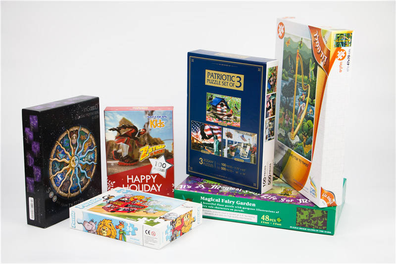 Hot sale Customize Different Packaging Ways cylinder 300 500 1000 1500 pcs Jigsaw Puzzle for adult and kids