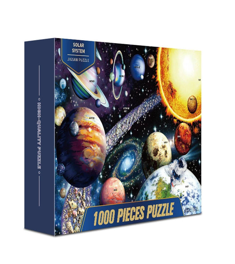 Free Sample with Competitive price Paper Cardboard 500 1000 pieces Jigsaw Puzzle
