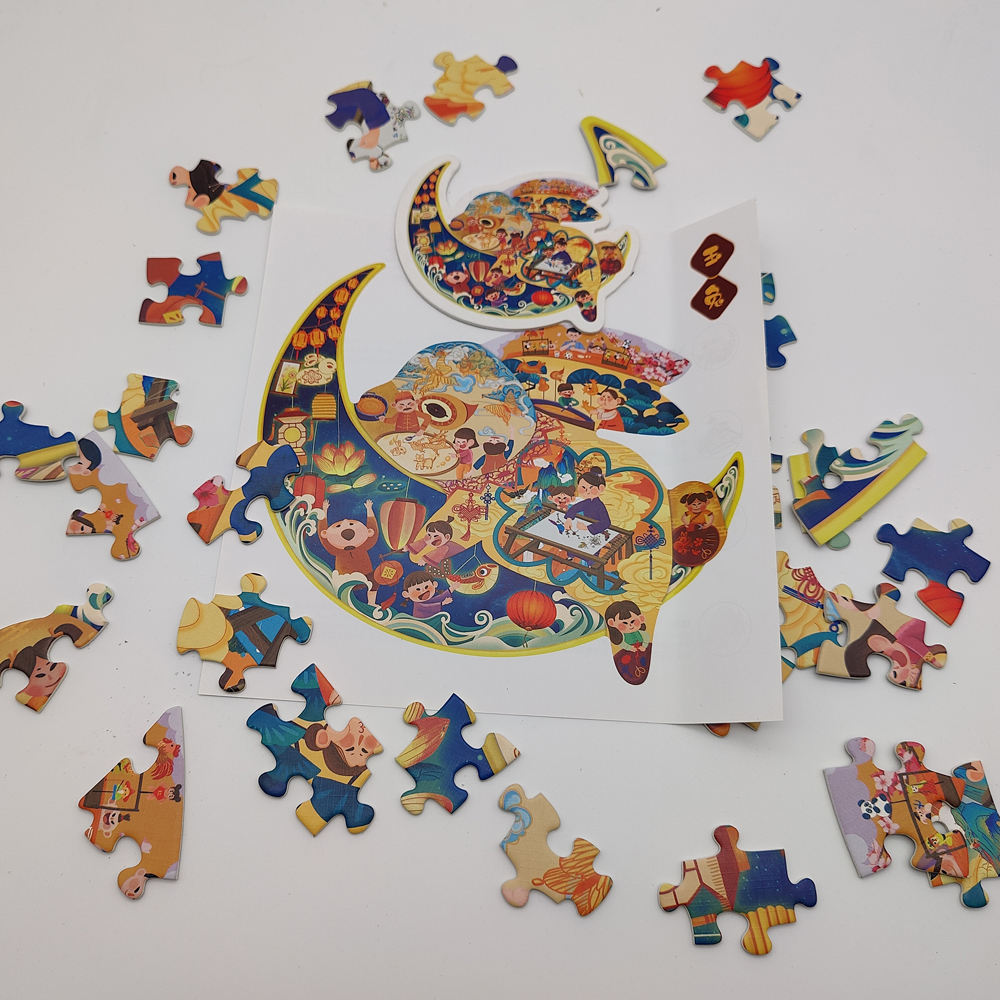 Wholesale Personalized Custom Jigsaw Puzzles Paper Game