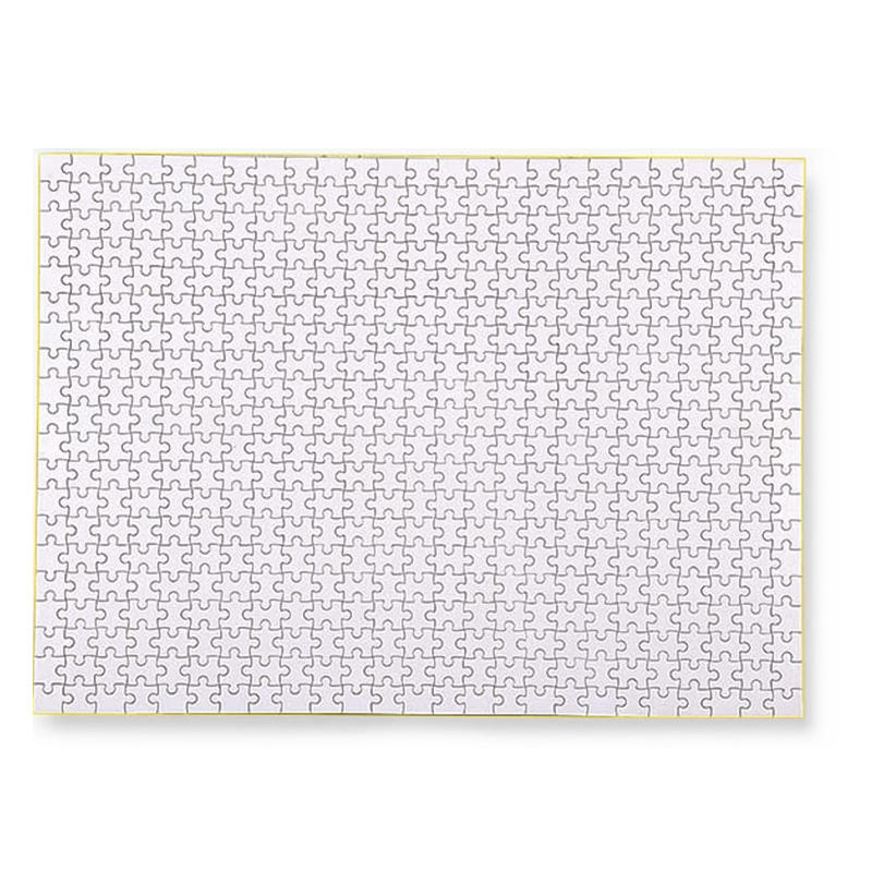 Manufacturer Customizable Sublimation Blank DIY Jigsaw Puzzles Sublimation Hardboard Puzzle