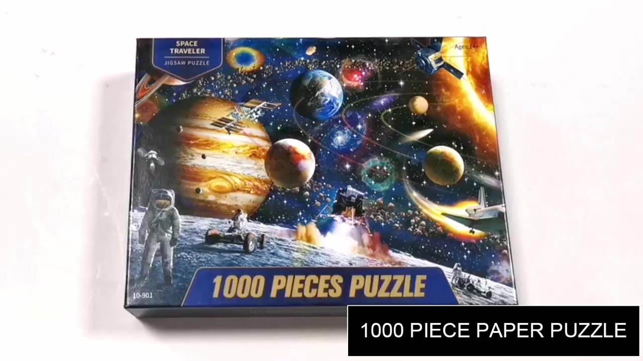 Promotional OEM ODM Custom puzzle game toy for adults and Children jigsaw puzzle 1000 piece