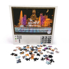 High Quality Custom Printed Die-cut Mini Gray Cardboard IQ Game Toys Adult Jigsaw Puzzles