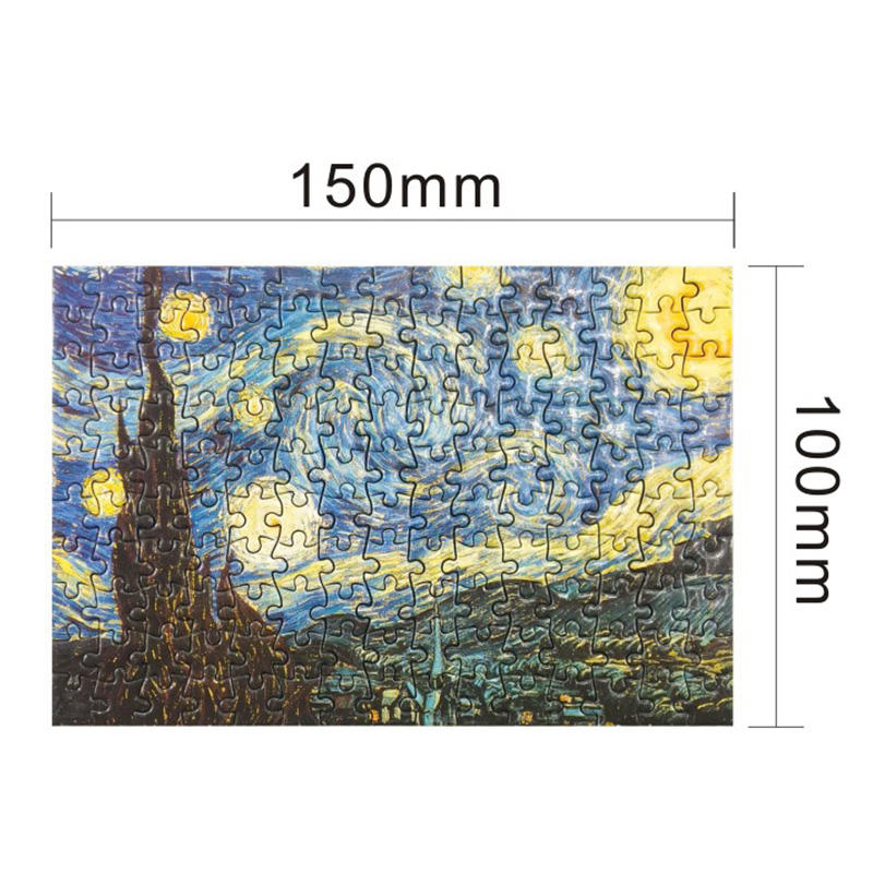 Wholesale Small Jigsaw Puzzles for Kids Mini Jigsaw Puzzle 150 Mini Tube Puzzle