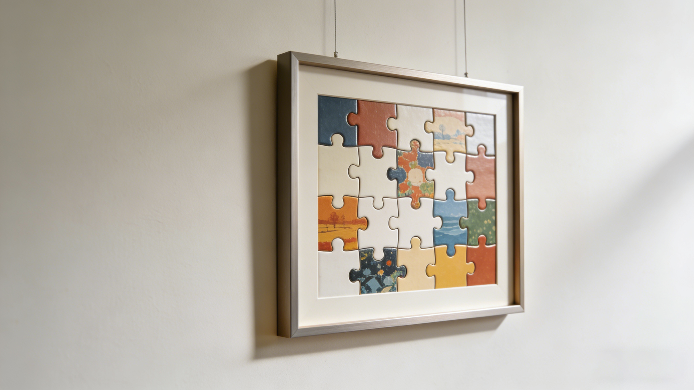 How to Preserve a Jigsaw Puzzle？