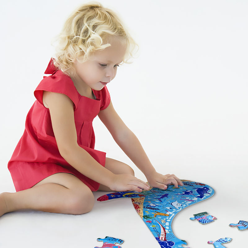 Biodegradable Intelligent Custom Puzzle Children's Toy Animal Puzzle