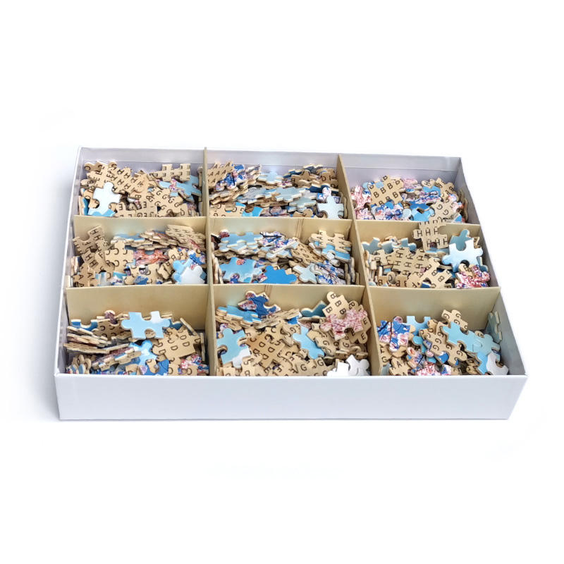 Educational Toys Wooden Material Jigsaw Puzzle 1500 PCS For Teenagers