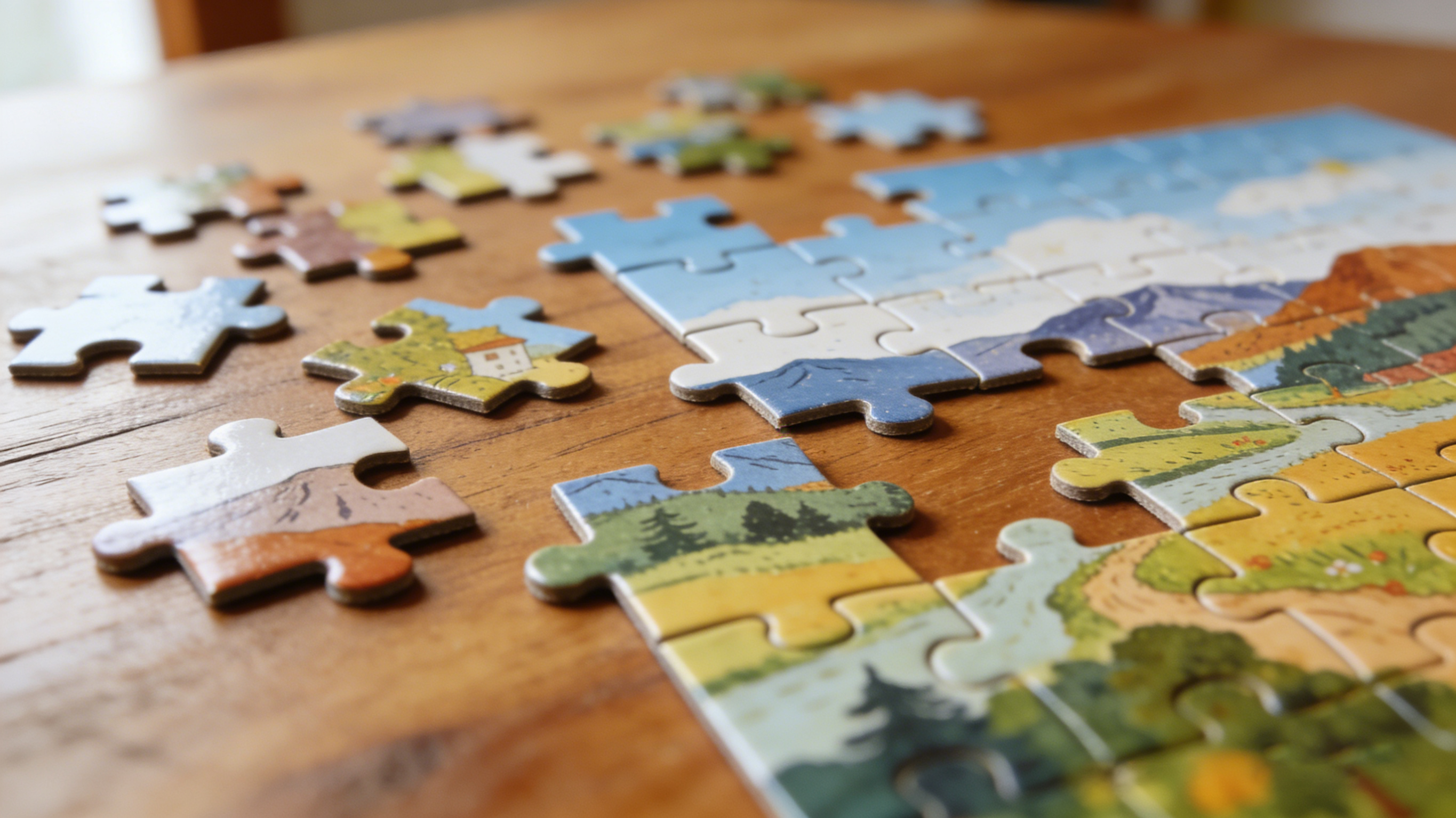 Are Custom Made Jigsaw Puzzles All The Same Shape Piece？